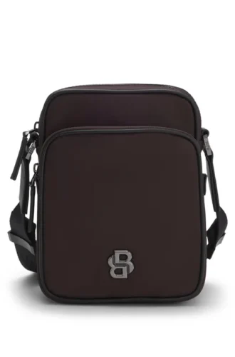 Reporter bag with Double B monogram hardware