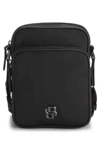 Reporter bag with Double B monogram hardware