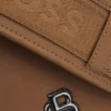 Reporter bag with Double B monogram hardware