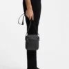 Reporter bag with embossed logo