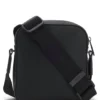 Reporter bag with embossed logo