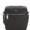 Reporter bag with embossed pattern