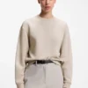 Resort-script logo sweatshirt in cotton