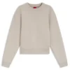 Resort-script logo sweatshirt in cotton