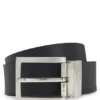 Reversible belt in Italian leather