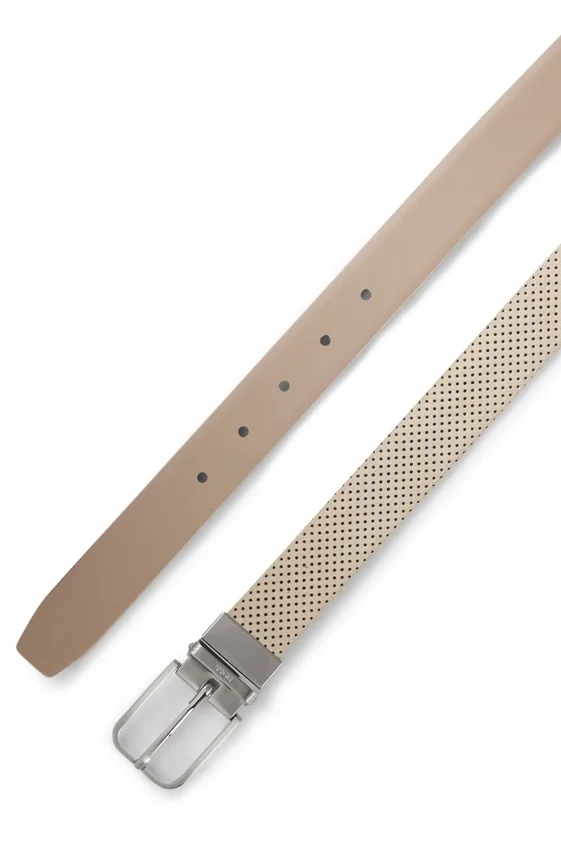 Reversible belt in Italian leather Reversible belt in Italian leather