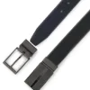 Reversible belt in Italian leather