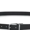 Reversible belt in Italian leather