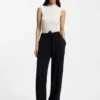 Ribbed top with mock neckline Ribbed top with mock neckline