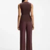 Ribbed top with mock neckline Ribbed top with mock neckline