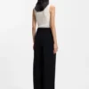 Ribbed top with mock neckline Ribbed top with mock neckline