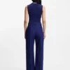 Ribbed top with mock neckline Ribbed top with mock neckline
