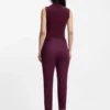 Ribbed top with mock neckline Ribbed top with mock neckline
