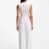 Ribbed top with mock neckline Ribbed top with mock neckline