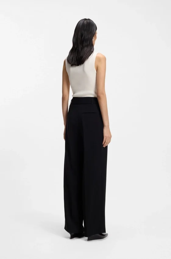 Ribbed top with mock neckline Ribbed top with mock neckline