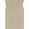 Ribbed top with mock neckline Ribbed top with mock neckline