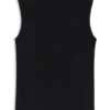 Ribbed top with mock neckline Ribbed top with mock neckline