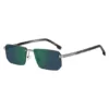 Rimless sunglasses with colored lenses and Double B monogram Rimless sunglasses with colored lenses and Double B monogram