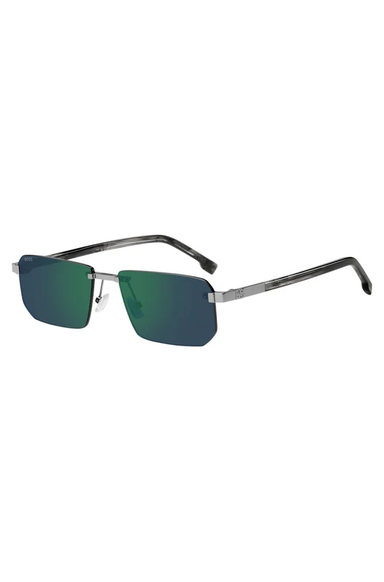 Rimless sunglasses with colored lenses and Double B monogram Rimless sunglasses with colored lenses and Double B monogram