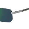 Rimless sunglasses with colored lenses and Double B monogram Rimless sunglasses with colored lenses and Double B monogram
