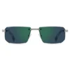 Rimless sunglasses with colored lenses and Double B monogram Rimless sunglasses with colored lenses and Double B monogram