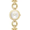 Ring-bracelet watch in gold-tone steel Ring-bracelet watch in gold-tone steel