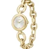Ring-bracelet watch in gold-tone steel Ring-bracelet watch in gold-tone steel