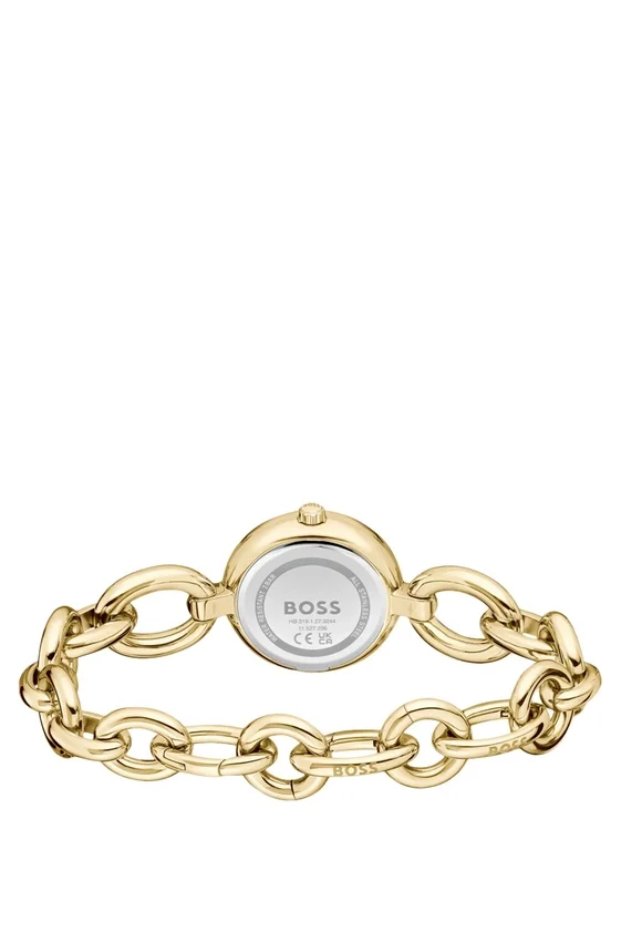 Ring-bracelet watch in gold-tone steel Ring-bracelet watch in gold-tone steel