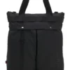 Ripstop tote bag with logo lettering