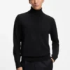 Rollneck sweater in cashmere
