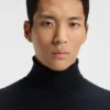Rollneck sweater in cashmere