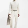 Rollneck sweater in cashmere