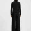Rollneck sweater in merino wool
