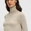 Rollneck sweater in merino wool
