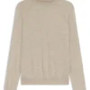 Rollneck sweater in merino wool