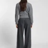 Rollneck sweater in virgin wool and cashmere