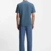Rubber-logo T-shirt in cotton jersey