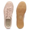 Rubber-sole trainers in suede
