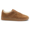Rubber-sole trainers in suede
