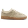 Rubber-sole trainers in suede