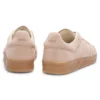 Rubber-sole trainers in suede