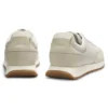 Running-inspired trainers with monogram-jacquard uppers