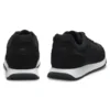 Running-inspired trainers with monogram-jacquard uppers