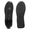 Running-inspired trainers with zigzag detailing