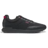 Running-inspired trainers with zigzag detailing