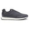 Running-inspired trainers with zigzag detailing