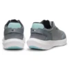 Running sneakers with leather trims