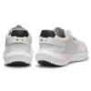 Running sneakers with leather trims