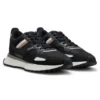 Running-style sneakers with EVA rubber outsole