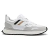 Running-style sneakers with EVA rubber outsole